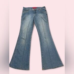 GLO Low-Rise Flare Jeans